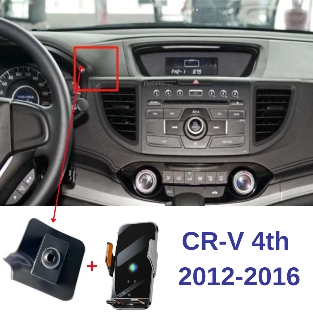 Suport telefon Smart cu prindere dedicata OEM pentru HONDA CR-V 4th 2012-2016