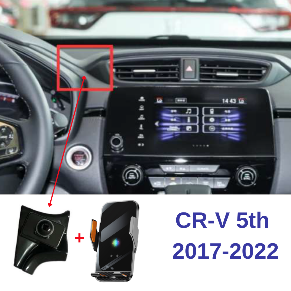 Suport telefon Smart cu prindere dedicata OEM pentru HONDA CR-V 5th 2017-2022