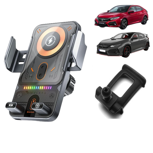 Suport telefon Smart cu prindere dedicata OEM pentru HONDA Civic 10th 2016-2021 Civic/Type R 2018-2021