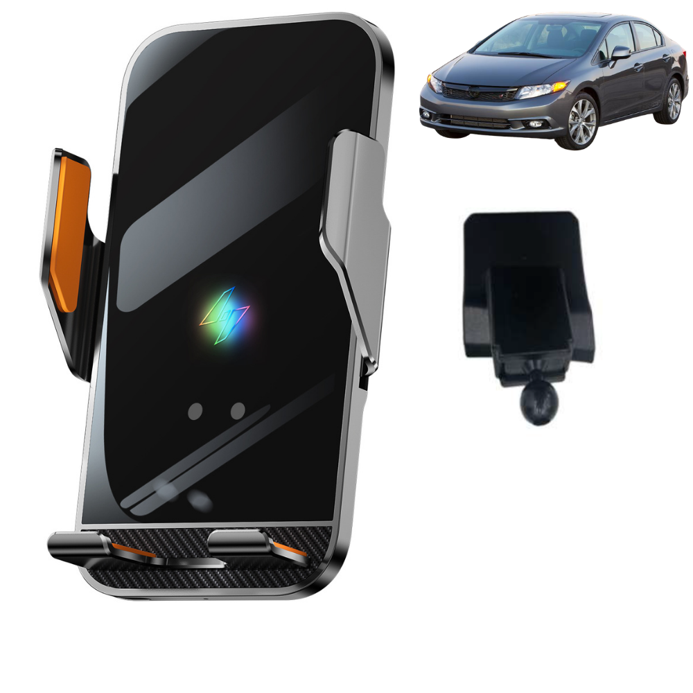 Suport telefon Smart cu prindere dedicata OEM pentru HONDA Civic 9th 2012-2014 Sedan/coupe