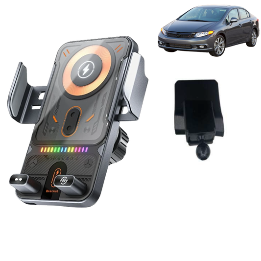 Suport telefon Smart cu prindere dedicata OEM pentru HONDA Civic 9th 2012-2014 Sedan/coupe