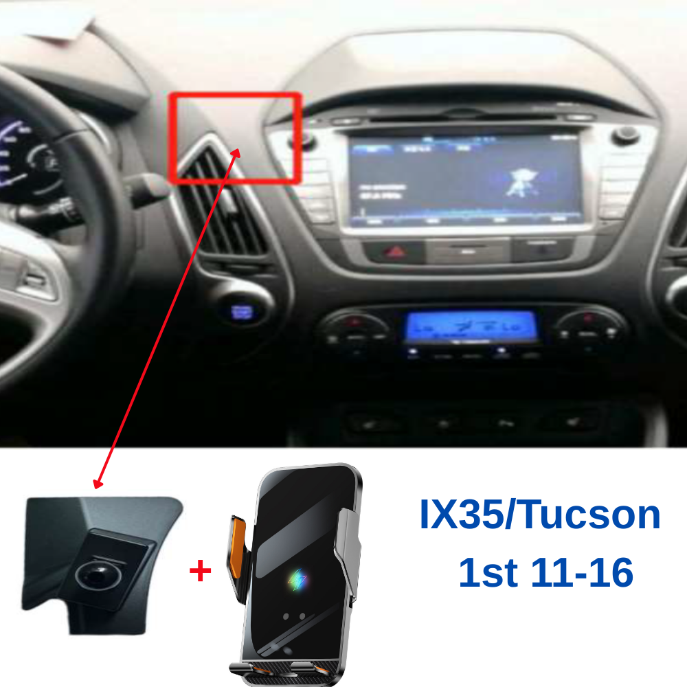 Suport telefon Smart cu prindere dedicata OEM pentru HYUNDAI IX35/Tucson 1st 2011-2016