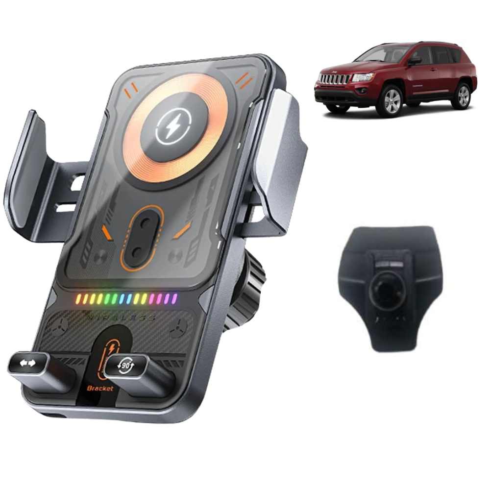 Suport telefon Smart cu prindere dedicata OEM pentru Jeep Compass 1.5st 2011-2016
