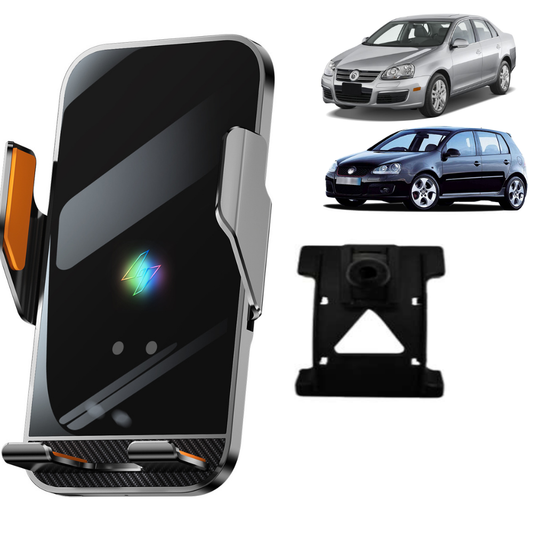 Smart phone holder with dedicated OEM mount for VOLKSWAGEN Jetta/Golf 5 2004-2010