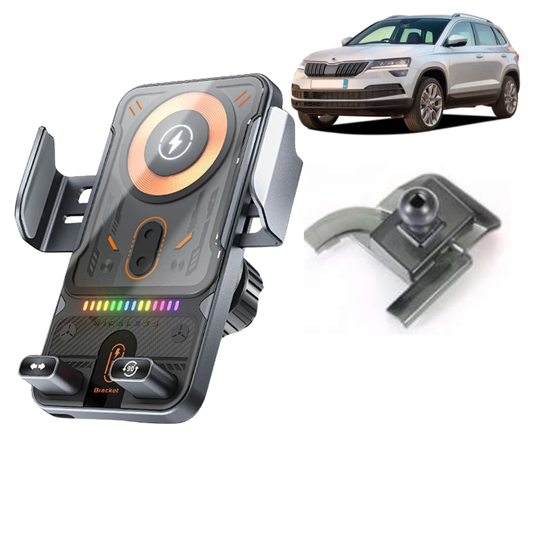 Suport telefon Smart cu prindere dedicata OEM pentru SKODA Karoq 2018-present