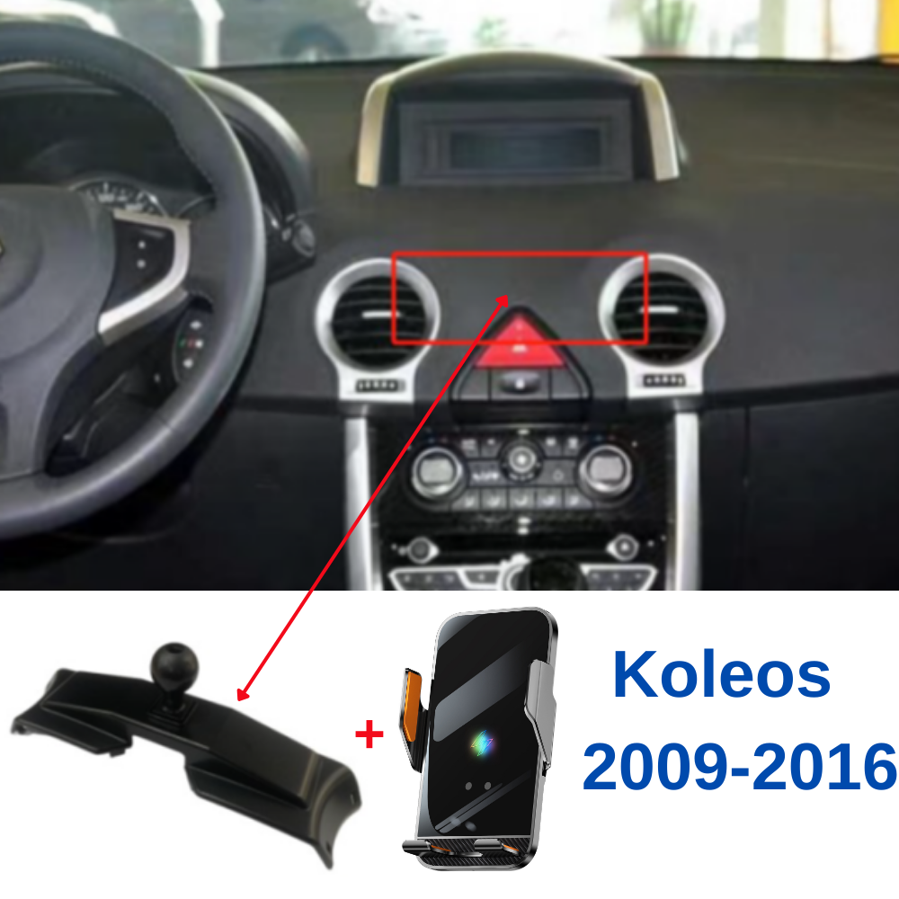 Suport telefon Smart cu prindere dedicata OEM pentru RENAULT Koleos HY 2009-2016