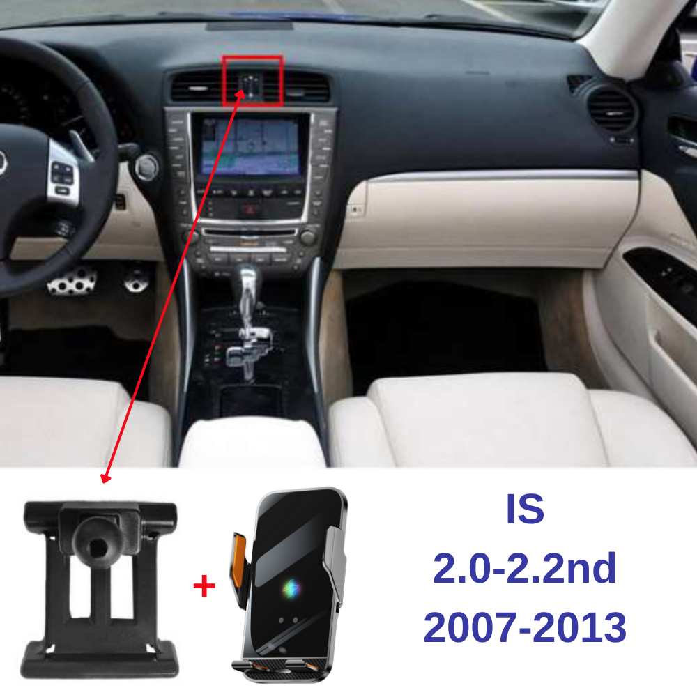 Suport telefon Smart cu prindere dedicata OEM pentru LEXUS IS 2.0-2.2nd 2007-2013