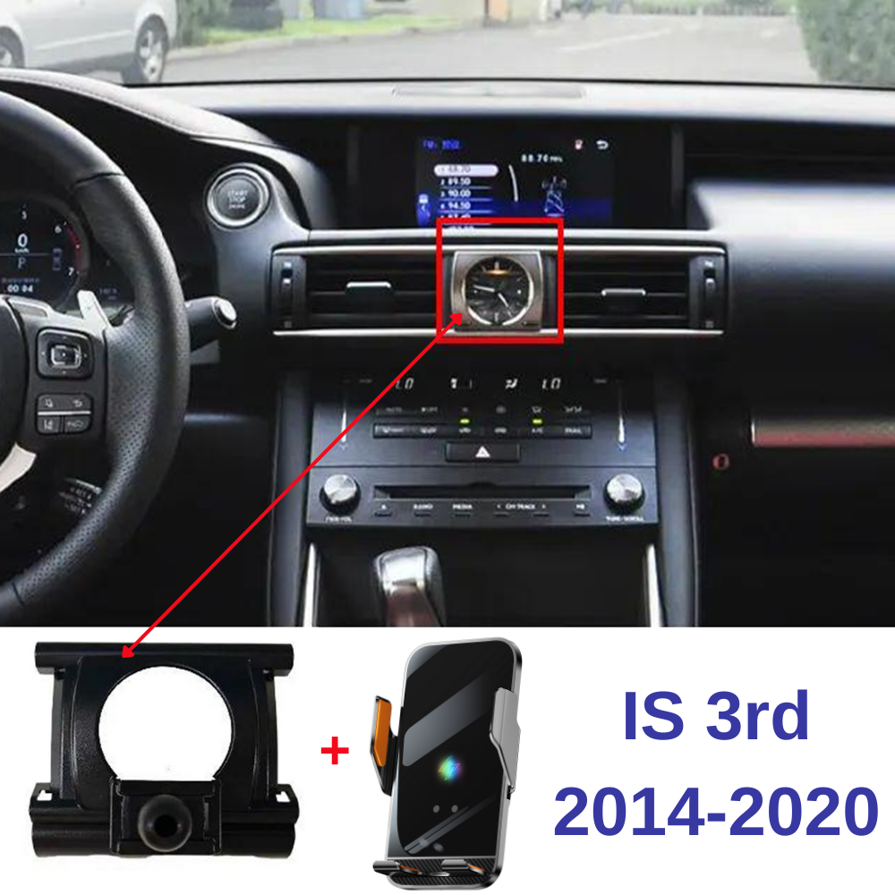Suport telefon Smart cu prindere dedicata OEM pentru LEXUS IS 3rd 2014-2020