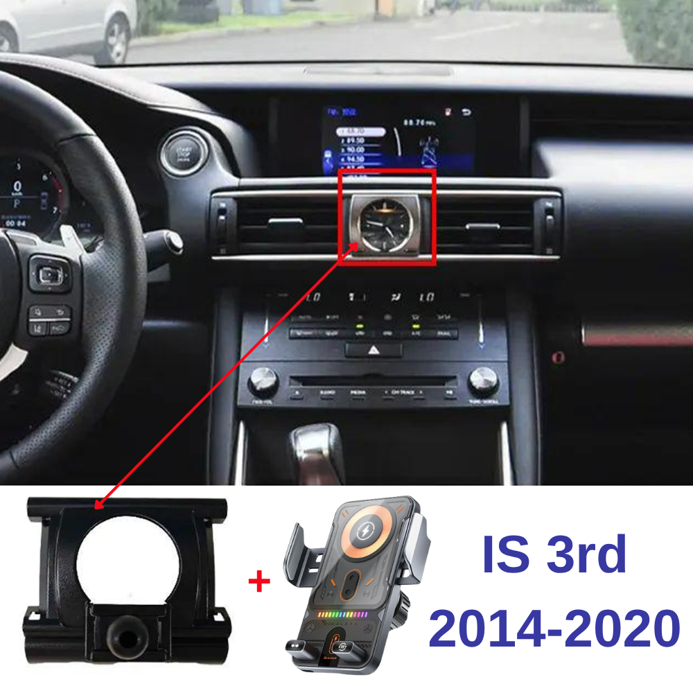 Suport telefon Smart cu prindere dedicata OEM pentru LEXUS IS 3rd 2014-2020