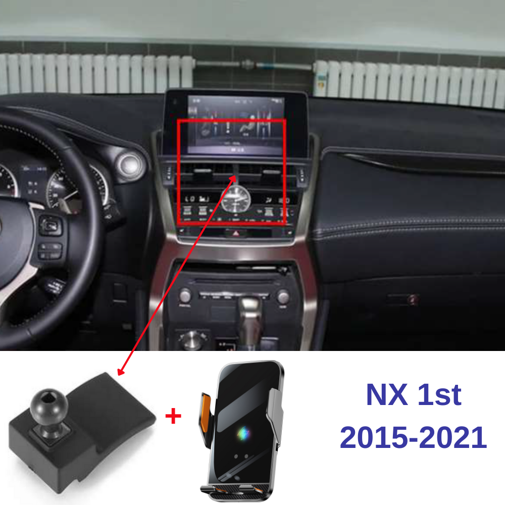 Suport telefon Smart cu prindere dedicata OEM pentru LEXUS NX 1st 2015-2021