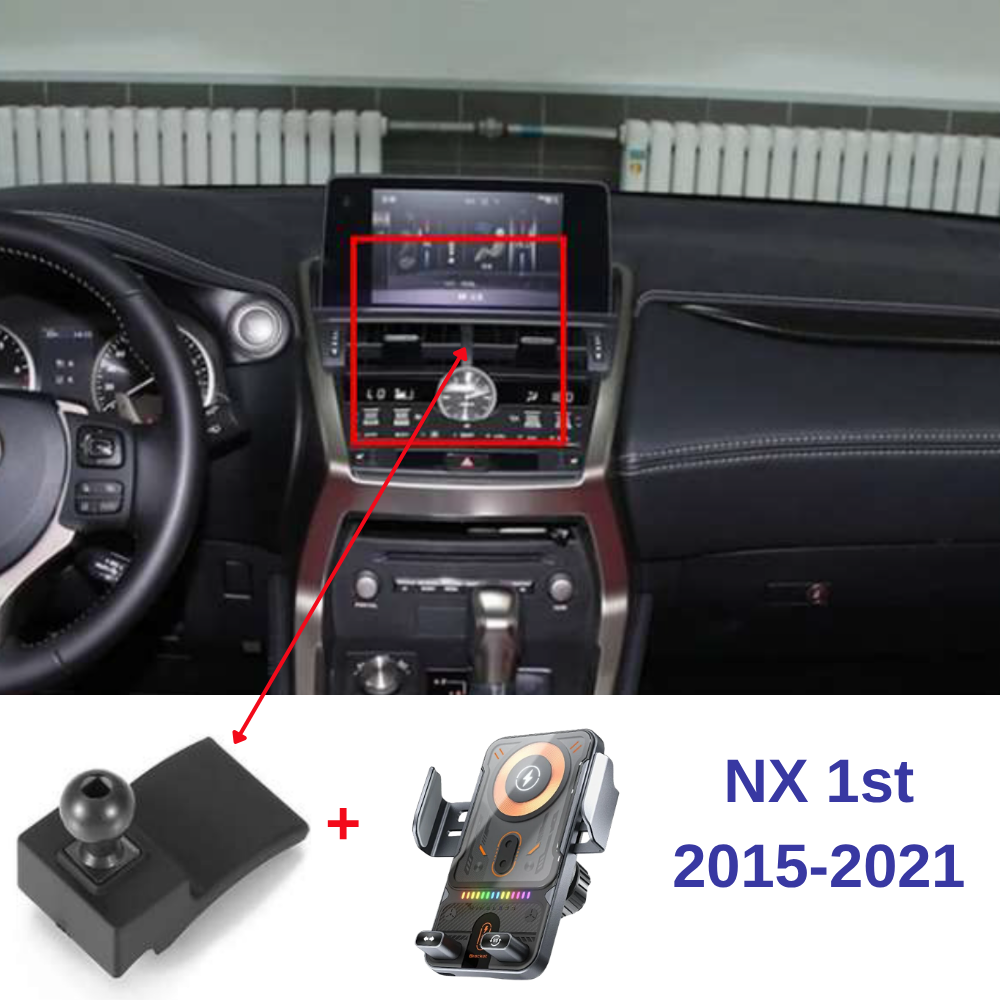 Suport telefon Smart cu prindere dedicata OEM pentru LEXUS NX 1st 2015-2021