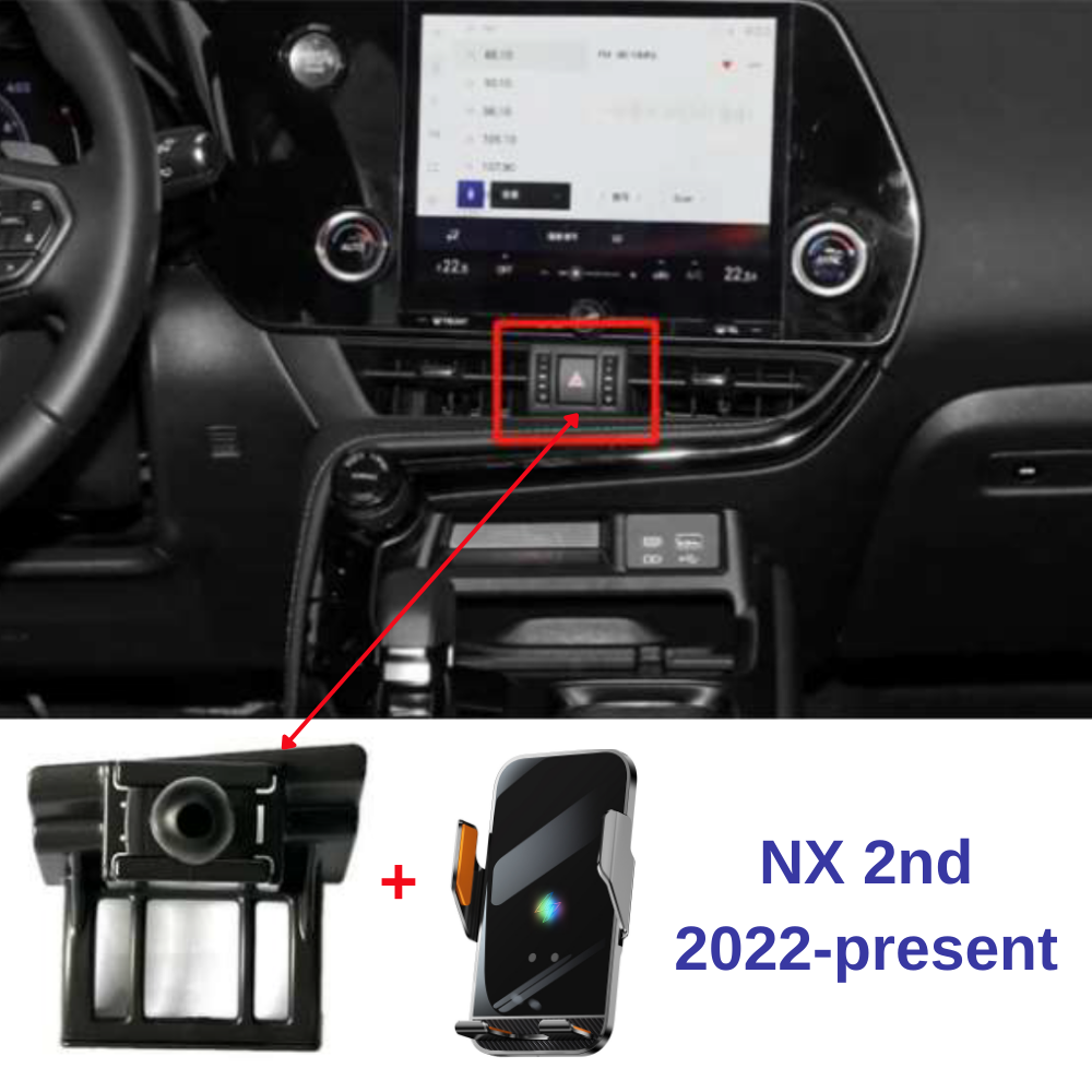 Suport telefon Smart cu prindere dedicata OEM pentru LEXUS NX 2nd 2022-present