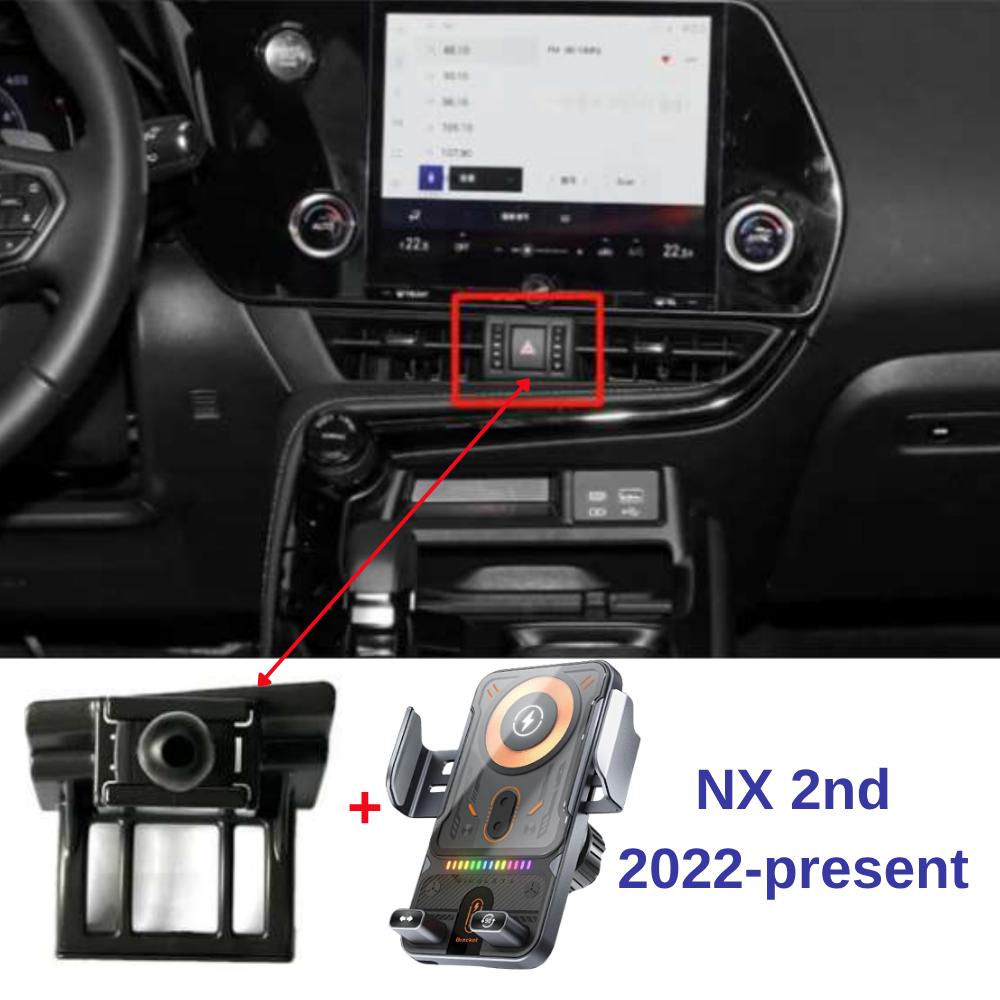 Suport telefon Smart cu prindere dedicata OEM pentru LEXUS NX 2nd 2022-present
