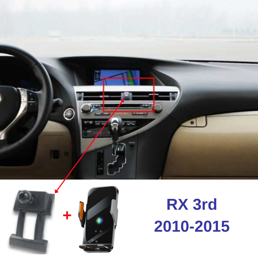 Suport telefon Smart cu prindere dedicata OEM pentru LEXUS RX 3rd 2010-2015