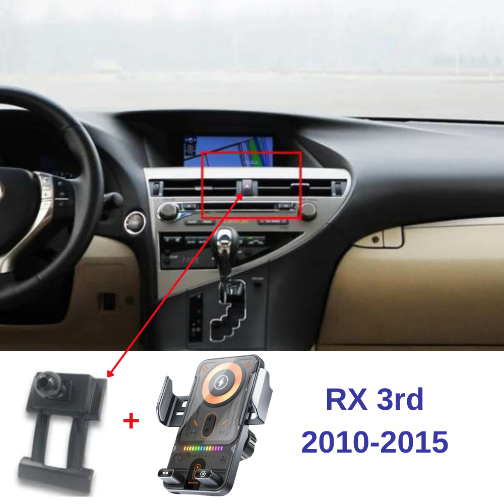 Suport telefon Smart cu prindere dedicata OEM pentru LEXUS RX 3rd 2010-2015