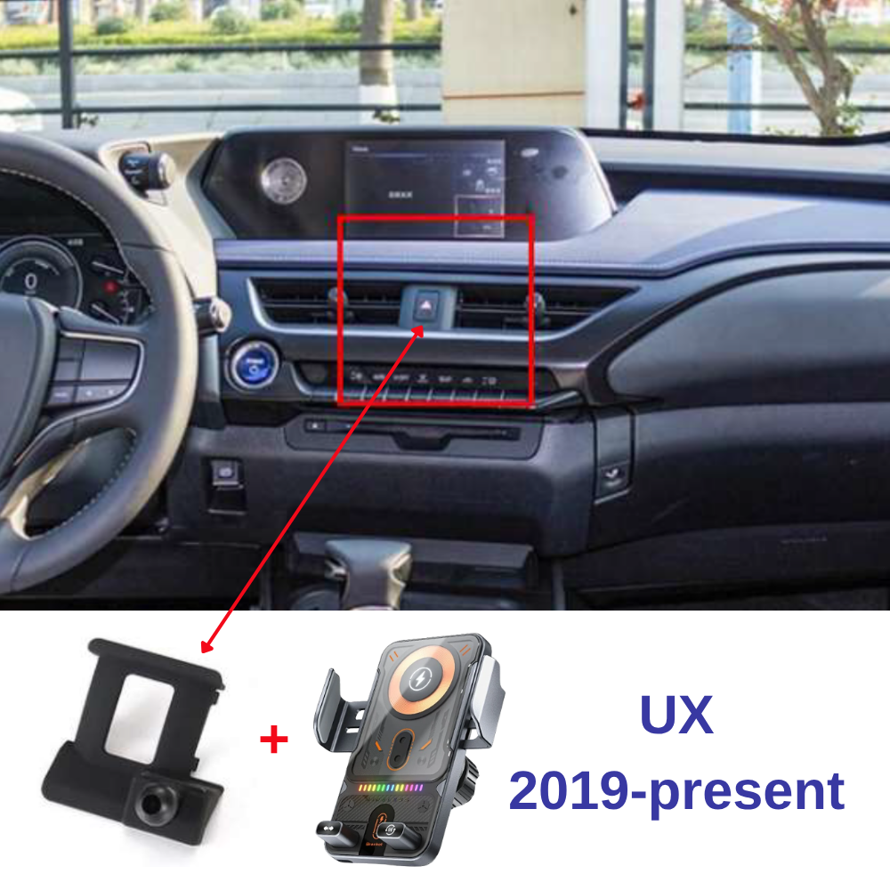 Suport telefon Smart cu prindere dedicata OEM pentru LEXUS UX 2019-present