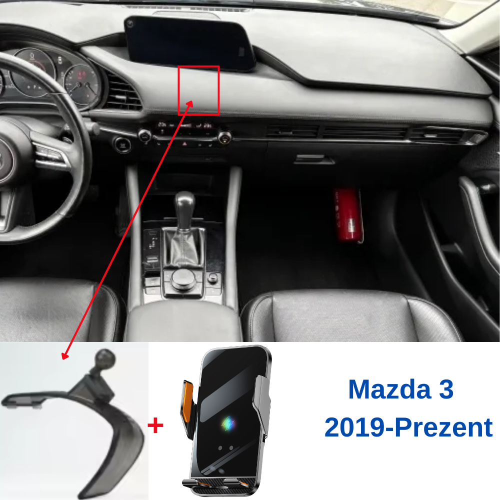 Suport telefon Smart cu prindere dedicata OEM pentru Mazda 3 4th 2019-present