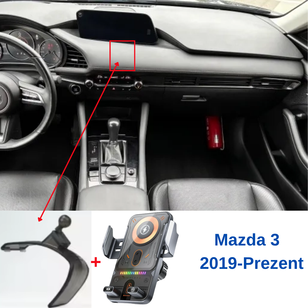 Suport telefon Smart cu prindere dedicata OEM pentru Mazda 3 4th 2019-present