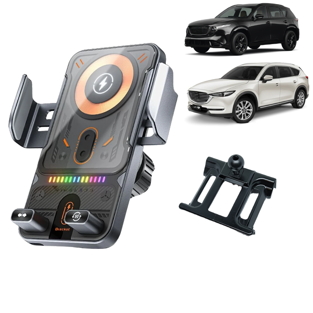 Suport telefon Smart cu prindere dedicata OEM pentru Mazda CX-5 2nd 17-present / Mazda CX-8 17-23