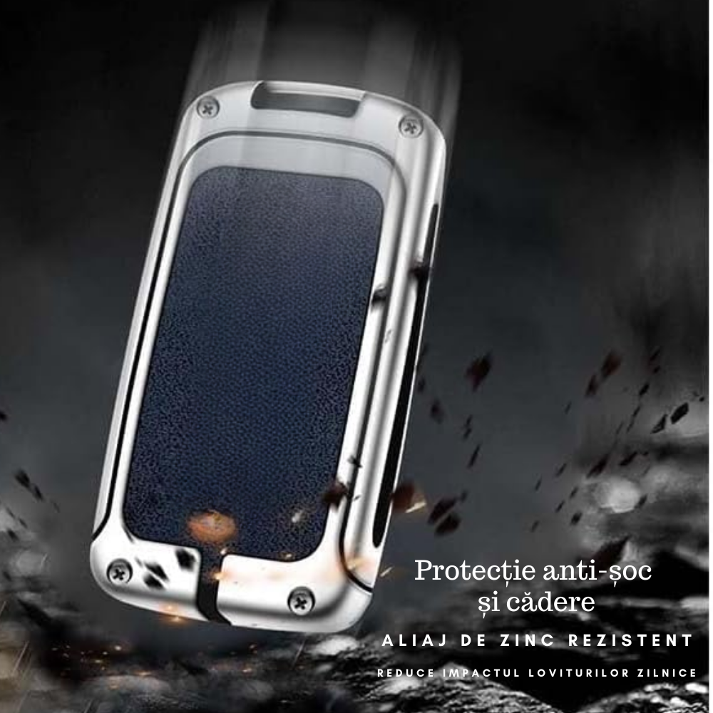 Husa cheie auto premium dedicata Mazda 3 6 CX3 CX30 CX5 CX8 CX9 CX50 CX60  din aliaj si piele naturala – set complet, protecție elegantă & cutie cadou