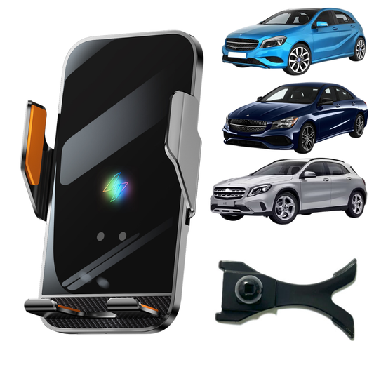Smart phone holder with dedicated OEM mount for Mercedes A 2013-2018/CLA 2014-2019/GLA 2015-2020