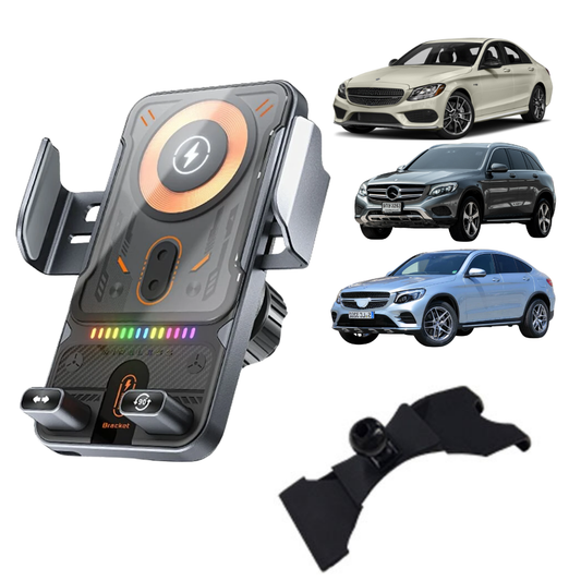 Suport telefon Smart cu prindere dedicata OEM pentru Mercedes C Class / GLC 2015-2022