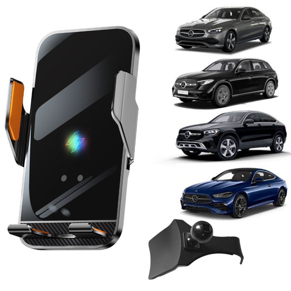 Suport telefon Smart cu prindere dedicata OEM pentru Mercedes C-Class 22-prezent / GLC 23-prezent / CLE 23-prezent