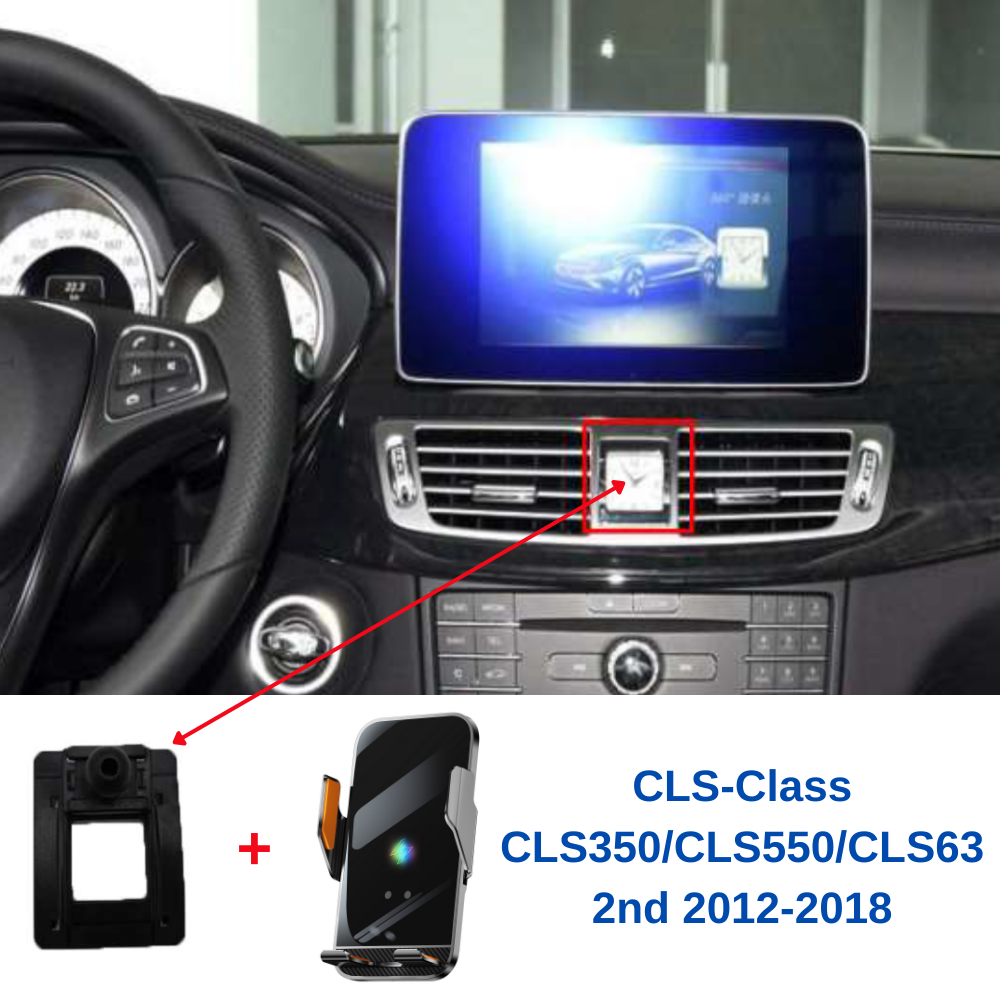 Suport telefon Smart cu prindere dedicata OEM pentru Mercedes CLS-Class CLS350/CLS550/CLS63 2nd 2012-2018