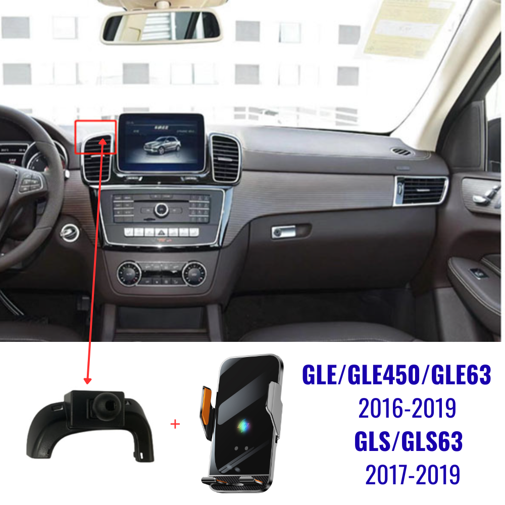 Suport telefon Smart cu prindere dedicata OEM pentru Mercedes GLE/GLS  2016-2019