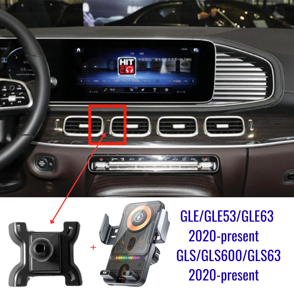 Suport telefon Smart cu prindere dedicata OEM pentru Mercedes GLE/GLS  2020-present