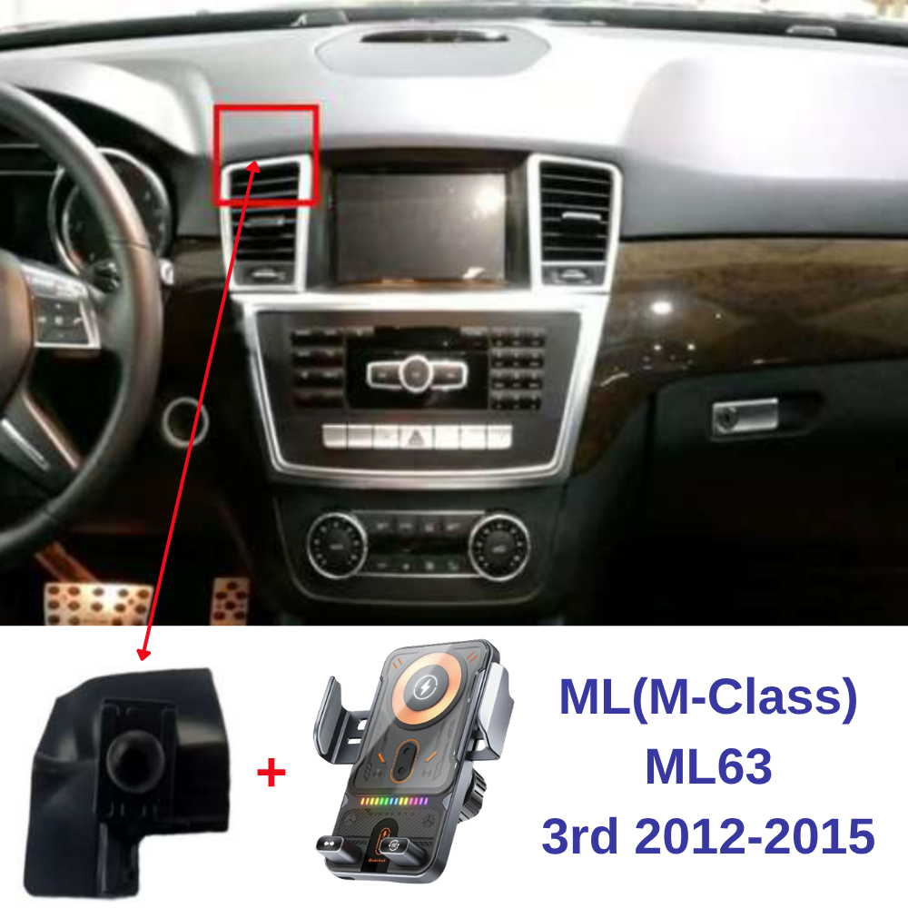 Suport telefon Smart cu prindere dedicata OEM pentru Mercedes ML(M-Class) ML63 3rd 2012-2015