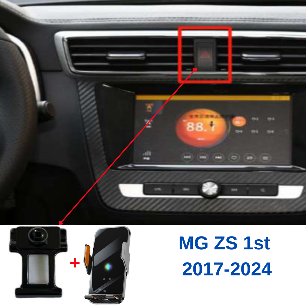 Suport telefon Smart cu prindere dedicata OEM pentru MG ZS 1st 2017-2024