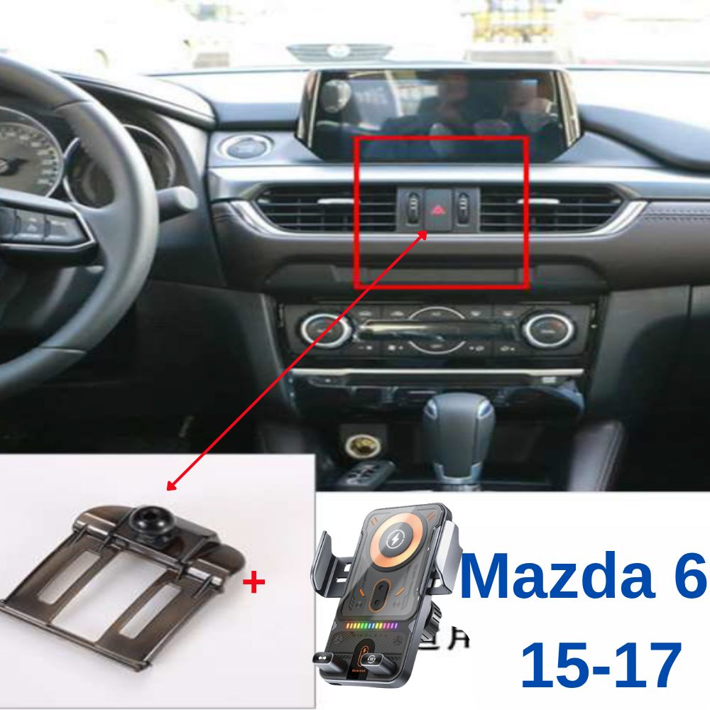 Suport telefon Smart cu prindere dedicata OEM pentru Mazda 6 3.1rd 2015-2017