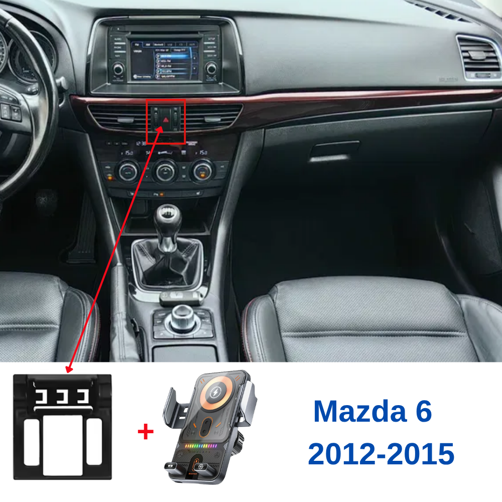 Suport telefon Smart cu prindere dedicata OEM pentru Mazda 6 3.0rd 2012-2015