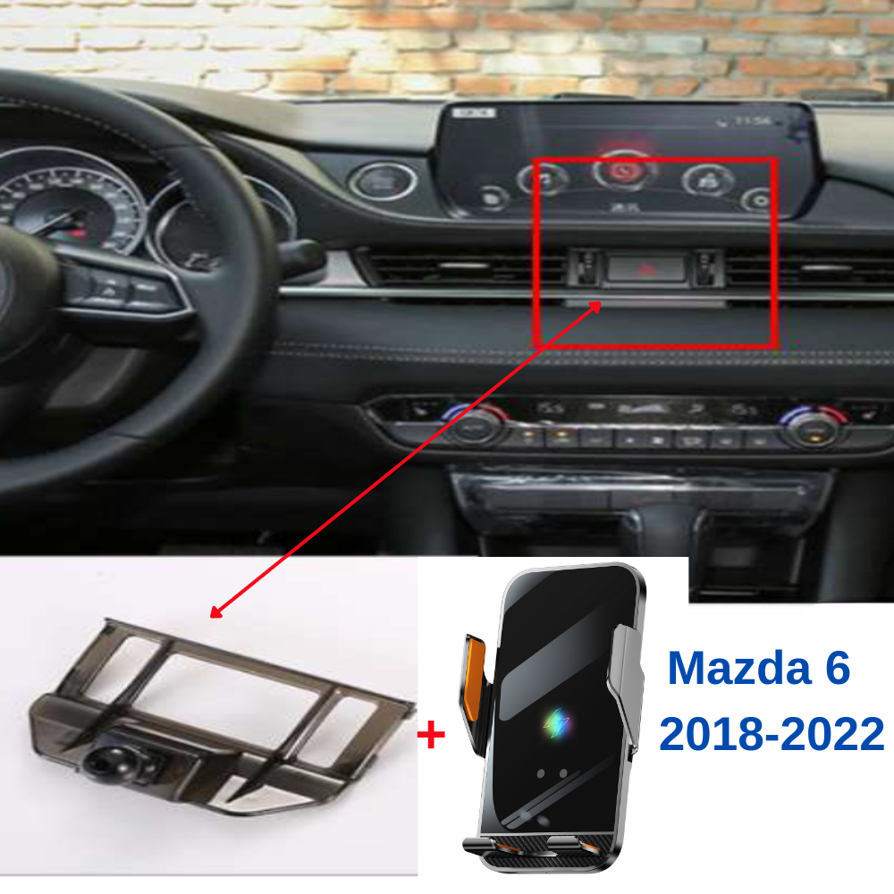 Suport telefon Smart cu prindere dedicata OEM pentru Mazda 6 3.2rd 2018-2022