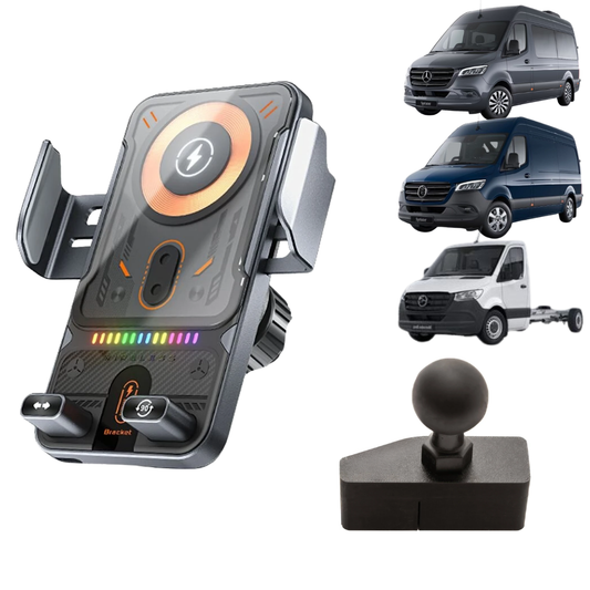 Suport telefon Smart cu prindere dedicata OEM pentru Mercedes Sprinter W907 2018-prezent