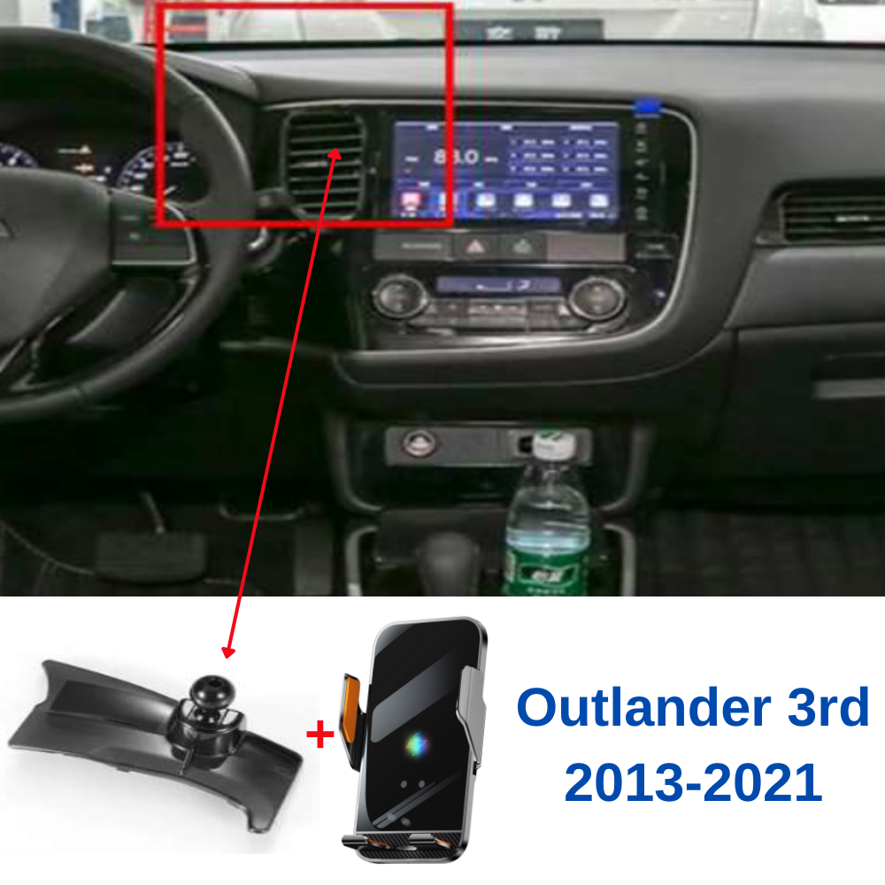 Suport telefon Smart cu prindere dedicata OEM pentru Mitsubishi Outlander 3rd 2013-2021
