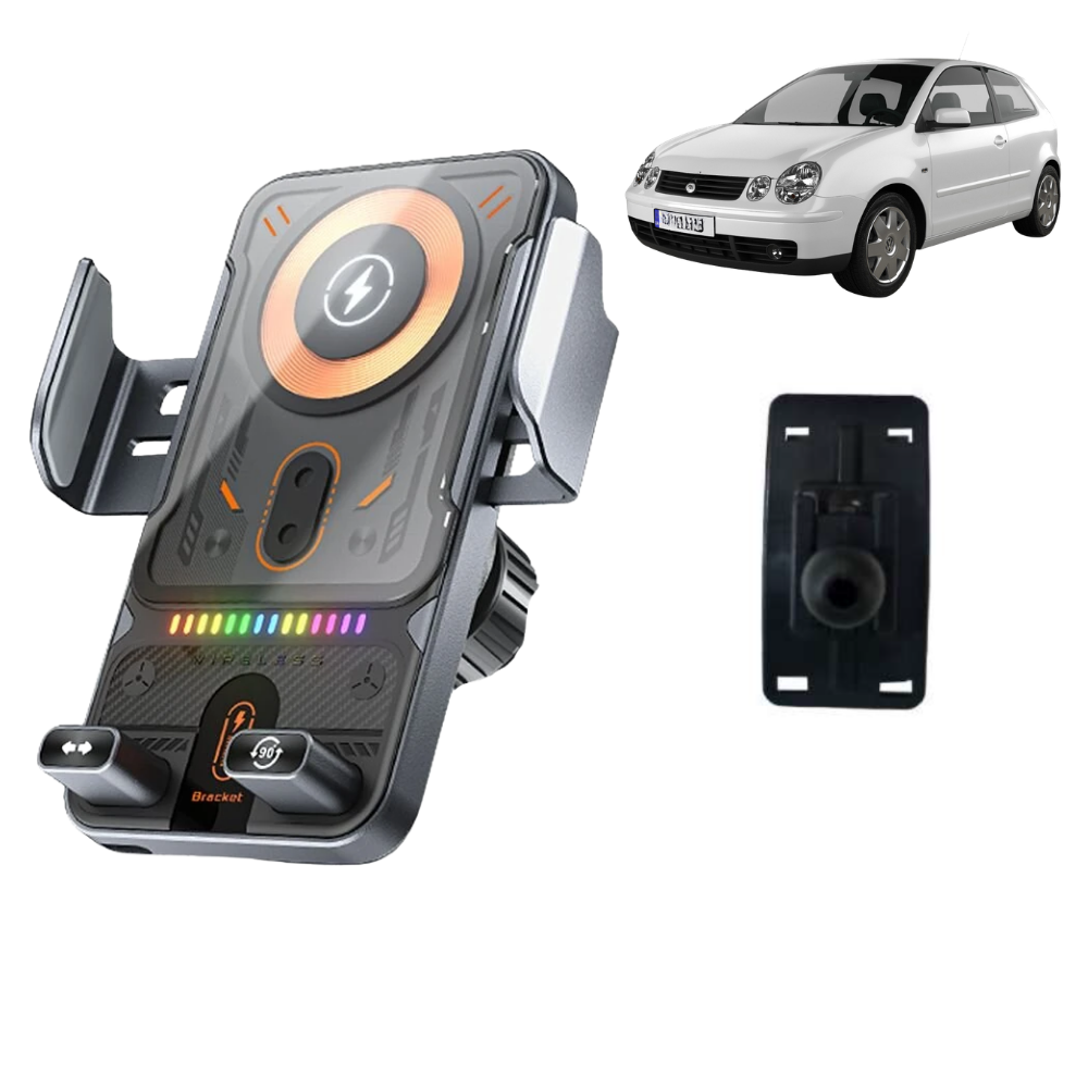 Suport telefon Smart cu prindere dedicata OEM pentru VOLKSWAGEN Polo Mk4 2004-2009