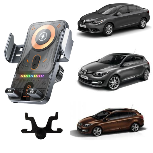 Suport telefon Smart cu prindere dedicata OEM pentru Renault Megane/Fluence 2009-2016