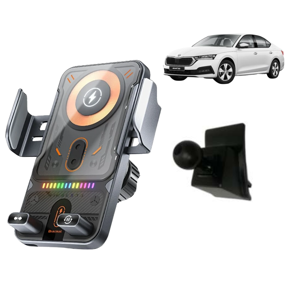 Suport telefon Smart cu prindere dedicata OEM pentru Skoda Octavia 2020-PREZENT