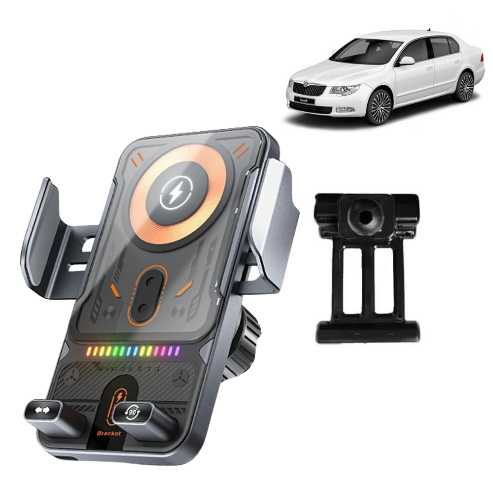 Suport telefon Smart cu prindere dedicata OEM pentru Skoda Superb 2009-2015