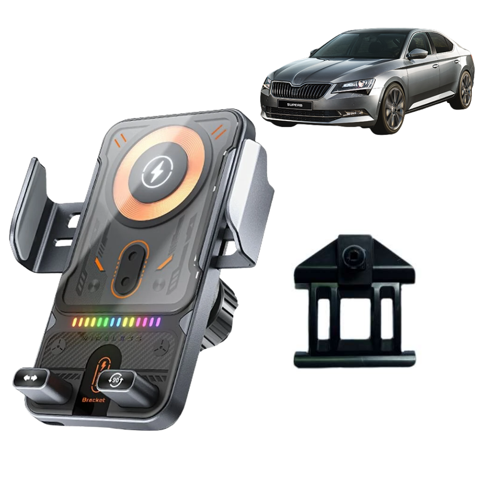 Suport telefon Smart cu prindere dedicata OEM pentru Skoda Superb 2016-2023