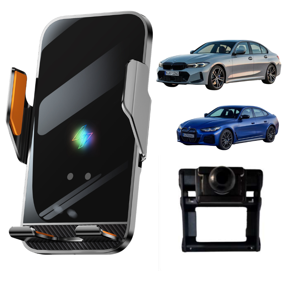 Suport telefon Smart cu prindere dedicata OEM pentru BMW Seria 3/4/i3/i4 2023-2024