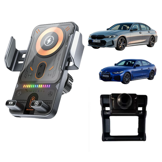 Suport telefon Smart cu prindere dedicata OEM pentru BMW Seria 3/4/i3/i4 2023-2024