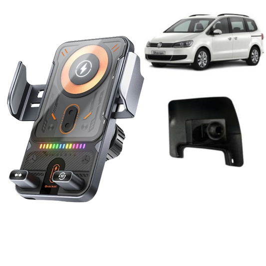 Smart phone holder with dedicated OEM mount for VOLKSWAGEN Sharan 2nd 2011-2022