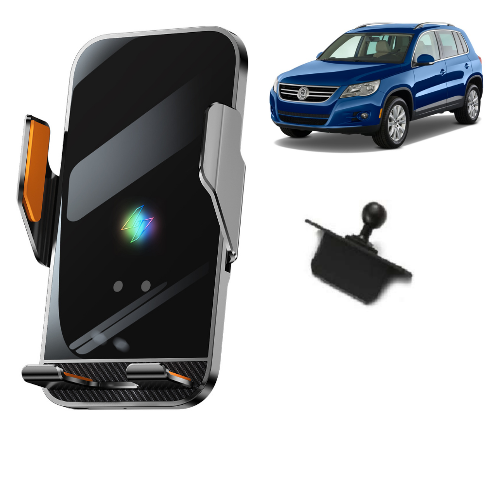 Smart phone holder with dedicated OEM mount for VOLKSWAGEN TIGUAN 2009-2016