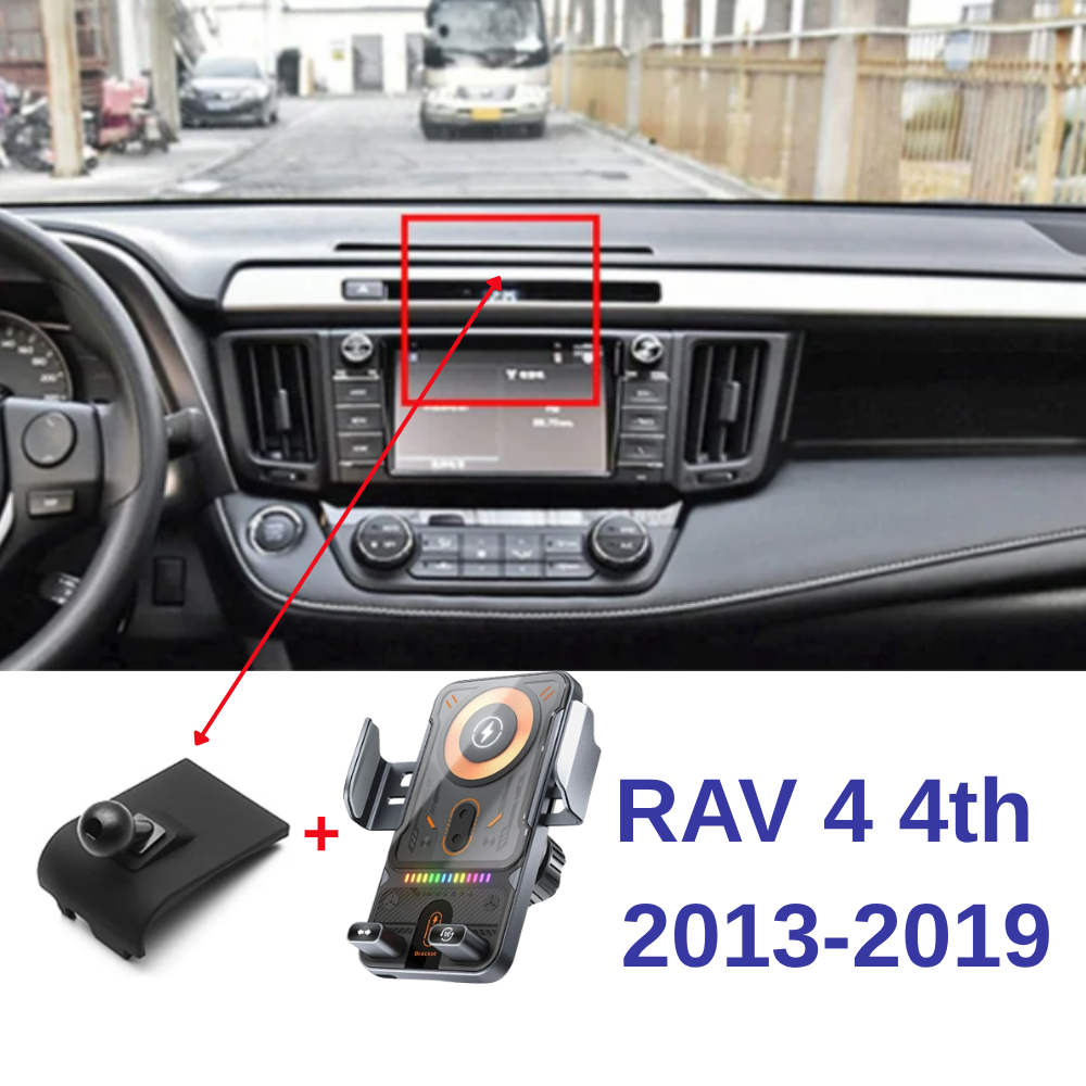 Suport telefon Smart cu prindere dedicata OEM pentru TOYOTA RAV 4 4th 2013-2018