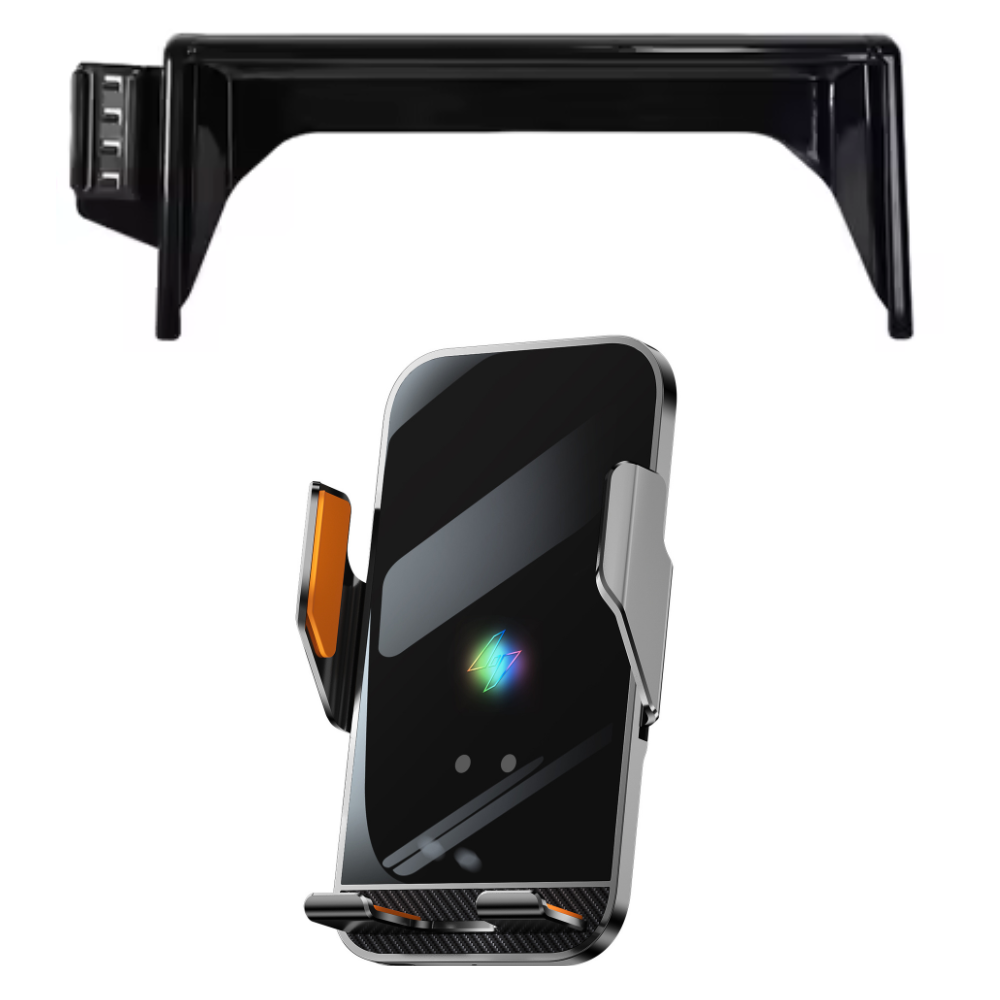 Suport telefon Smart VELTROVA cu Încărcare Wireless TOYOTA RAV-4 2019-2022 , cu prindere pe ecranul multimedia