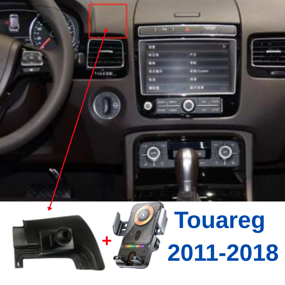 Suport telefon Smart cu prindere dedicata OEM pentru VOLKSWAGEN Touareg 2nd 2011-2018