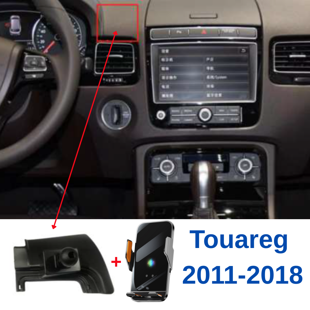Suport telefon Smart cu prindere dedicata OEM pentru VOLKSWAGEN Touareg 2nd 2011-2018